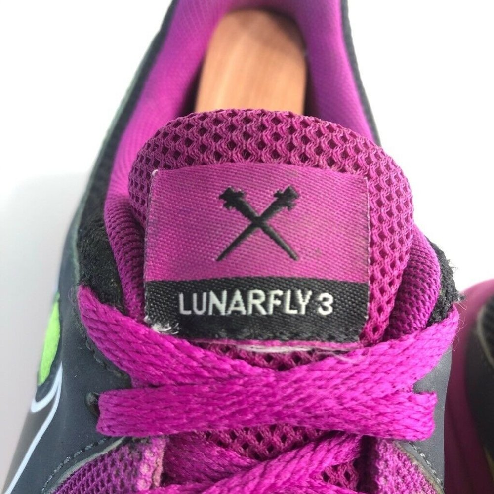 Nike Womens Lunarfly 3 + Running Shoes Black - Picture 4 of 7